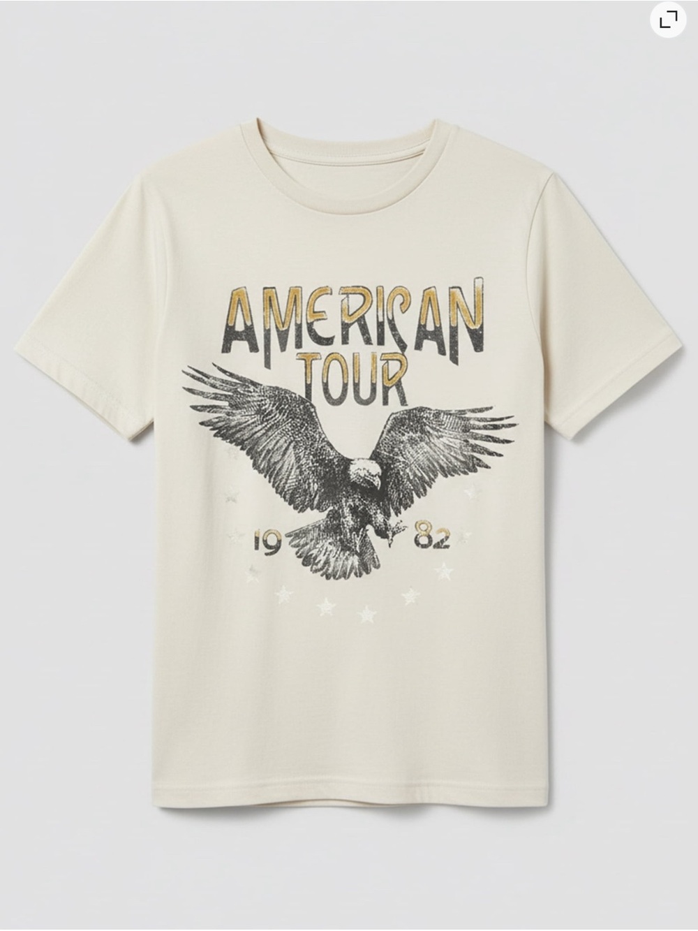 Doe Cream 'American Tour' Short Sleeve Graphic Tee